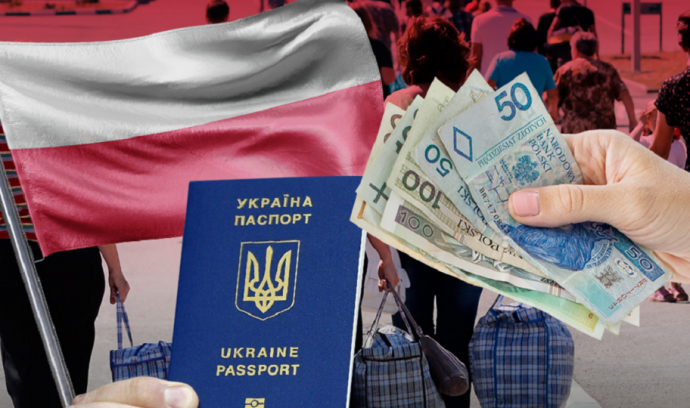 Правительство перекрывает кран с деньгами для беженцев из Украины